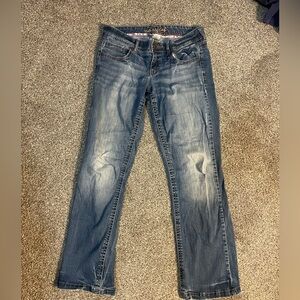 Maurices Dark Blue Straight Leg Jeans